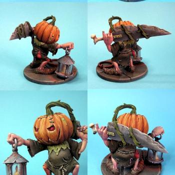 Pumpkinhead/Pixie Trickster/Follet Féerique by Corpuscle