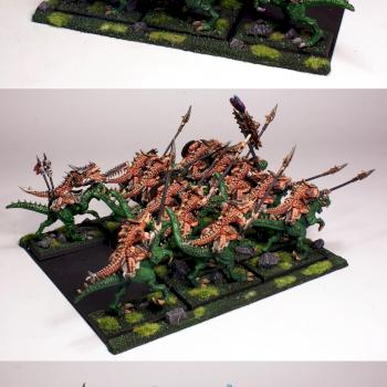 Saurus Cavalry by UnlimitedColours