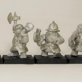 BOOD-WARGAMES.MINIATURES DWARVES WARRIORS WITH AXE by bood-war.miniatures