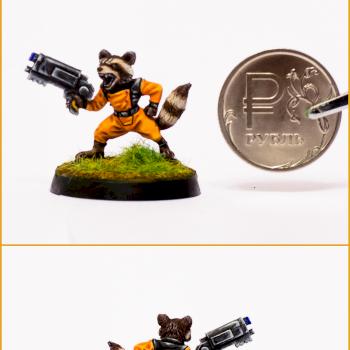 Rocket Raccoon by BlindPR