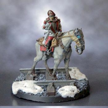 Deathcorps of Krieg Mounted Commissar by Stumphy