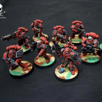 Blood Angels Tactical Squad by Jolly Roger Studio