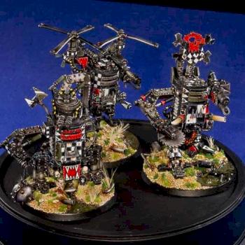 UK Golden Demon 2007 Gold.  Killa Kans by Matt Kennedy