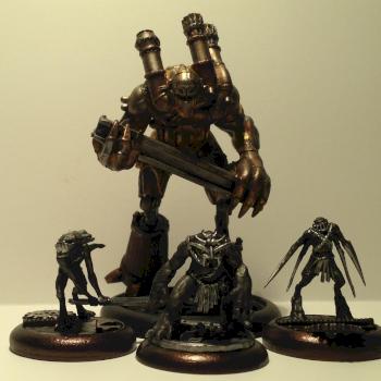 Malifaux Metal Crew by warfaror