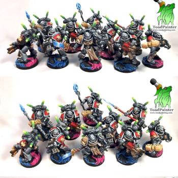 Grey Knight Interceptor squad by Toadpainter