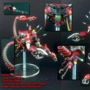 Dark Eldar Talos Pain Engine (Coven of Twelve) by skylawrence