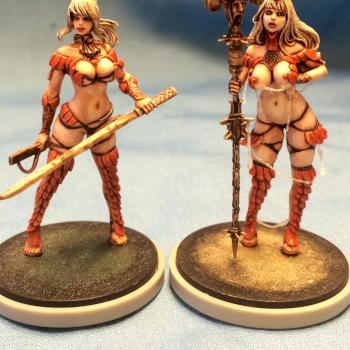 Kingdom Death Satan Twins X&Y by Screaming Antelope