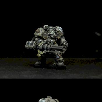 Space Hulk Space Marine Terminator Borther Leon by snuttm