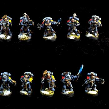 Space Wolves Grey Hunters by ScootyPuffJunior