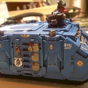 Ultramarine Rhino w/ Forgeworld (sides) by MatiasBGDC