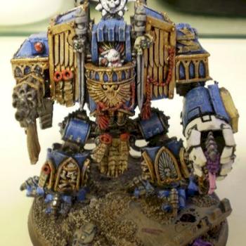 The Venerable Ferous, Dreadnought of the Ultramarines by MatiasBGDC