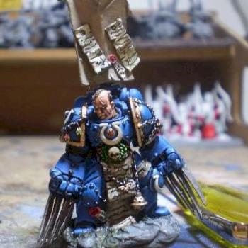 Captain Sicarius, Commander of the Ultramarines 2nd company. by MatiasBGDC