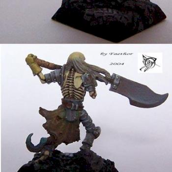 Skeleton spearman by Faethor