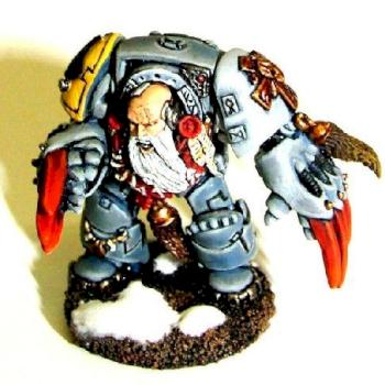 space wolf lord conversion by STEELDOG51