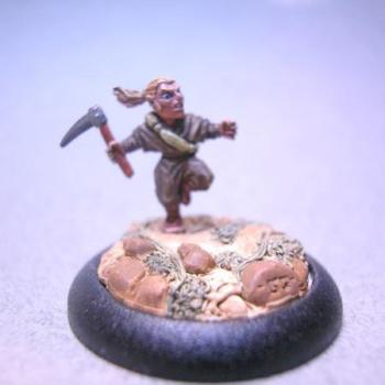 Tiny Halfling by ipaintminis