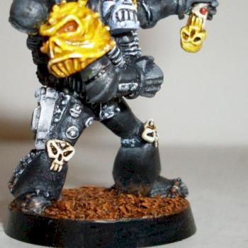 Imperial Fists Chaplain by RustonBucyrus