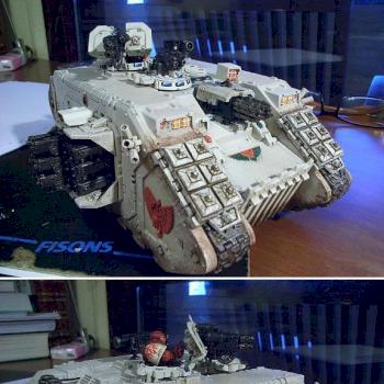 Deathwing Dark Angels Land Raider Crusader by Azrael darkangel