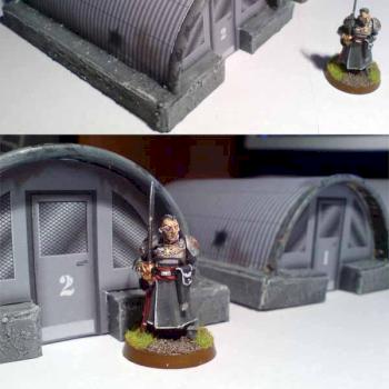 Imperial Guard Barracks ( Terrain ) by sillyface