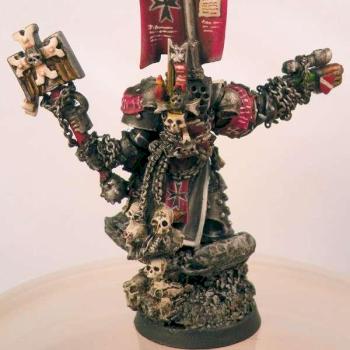 Black Templar Chaplain by NOMAD77