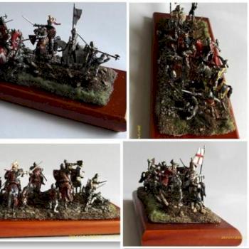 1/72 medieval battle by razor1111