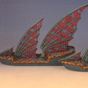 Uncharted seas Dragon Lord Cruisers by krazus