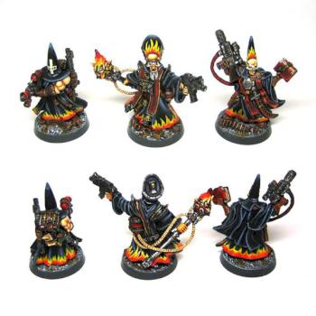 Necromunda Redemptionist Priest and deacons by Maurits