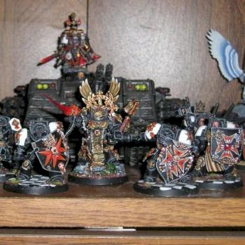 Black Templar Terminator Squad by Stephen