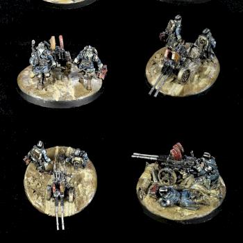 Death Korps of Krieg Heavy Stubbers from Forge World by Demihuman