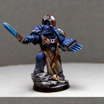 Ultramarine Space Marine Captain by Rogan