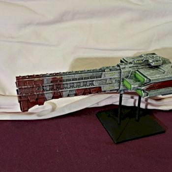 Dindrenzi Battleship from Firestorm Armada by ScorpionCleric