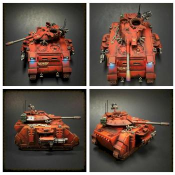 Blood Angels Predator by tittlemanscrest84