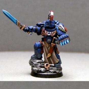 Ultramarine Space Marine Captain by Rogan