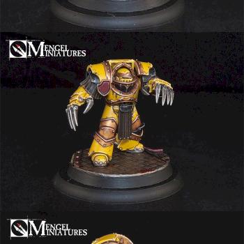 Horus Heresy Imperial Fist Terminator by Tyler6688