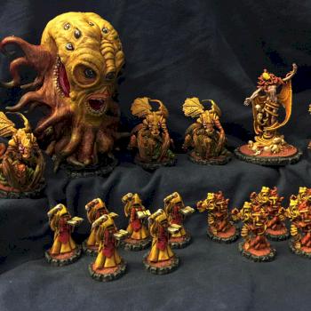 Yellow Sign faction from Cthulhu Wars by chipco1