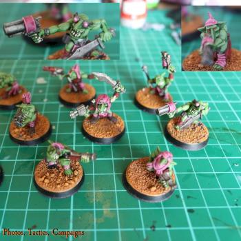 Warhammer 40k Space Ork Gretchins by Metal_Michi