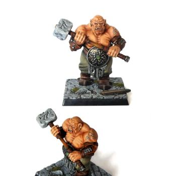 Mordheim ogre coverted for dwarf treasure hunters gang by nickname