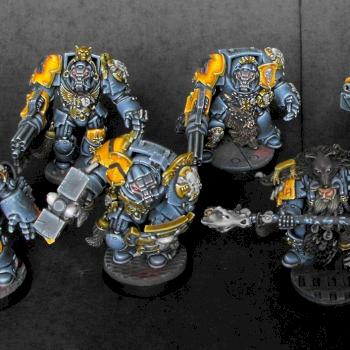 Space Wolves Terminator Squad #2 by JerzyK