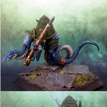 S'yrum, Ophidian Assassin by Pickman Studios