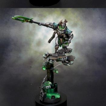 Necron Overlord by agent_venom