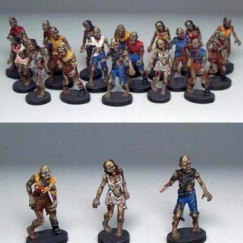 Z War One Zombie Horde by Wickedcarrot