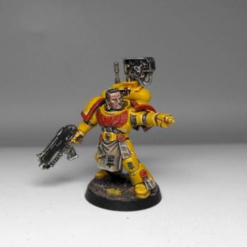 Imperial Fists Devastator Sergeant by Wickedcarrot