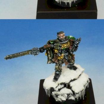 Dark Angel Scout Sergeant Naaman by Flameon