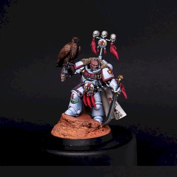 Kor'sarro Khan Captain of the White Scars by HooY