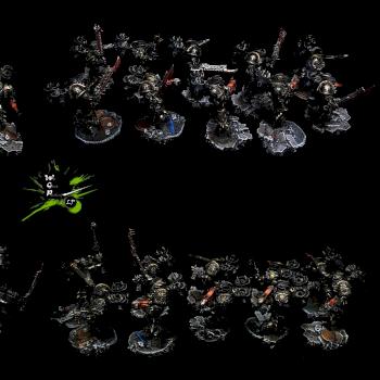 Warhammer 40K Raptors Black Legion by CroWarGamePainting