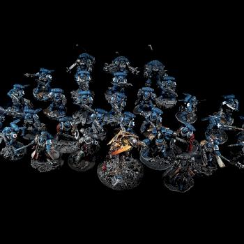 Warhammer 40K Ultramarines Army by CroWarGamePainting