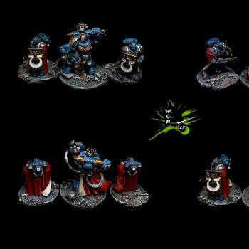 Warhammer 40K Calgar Ultramarines by CroWarGamePainting