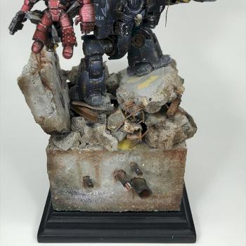 Raven Guard Leviathan Dreadnought by Hairster