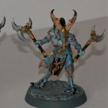 Tzaangor Silver Tower #2 by Chocolate Thief