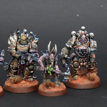 Death Guard Squad by tittlemanscrest84