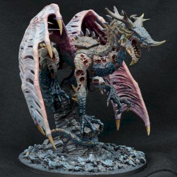 zombie dragon by Malice Unhuman